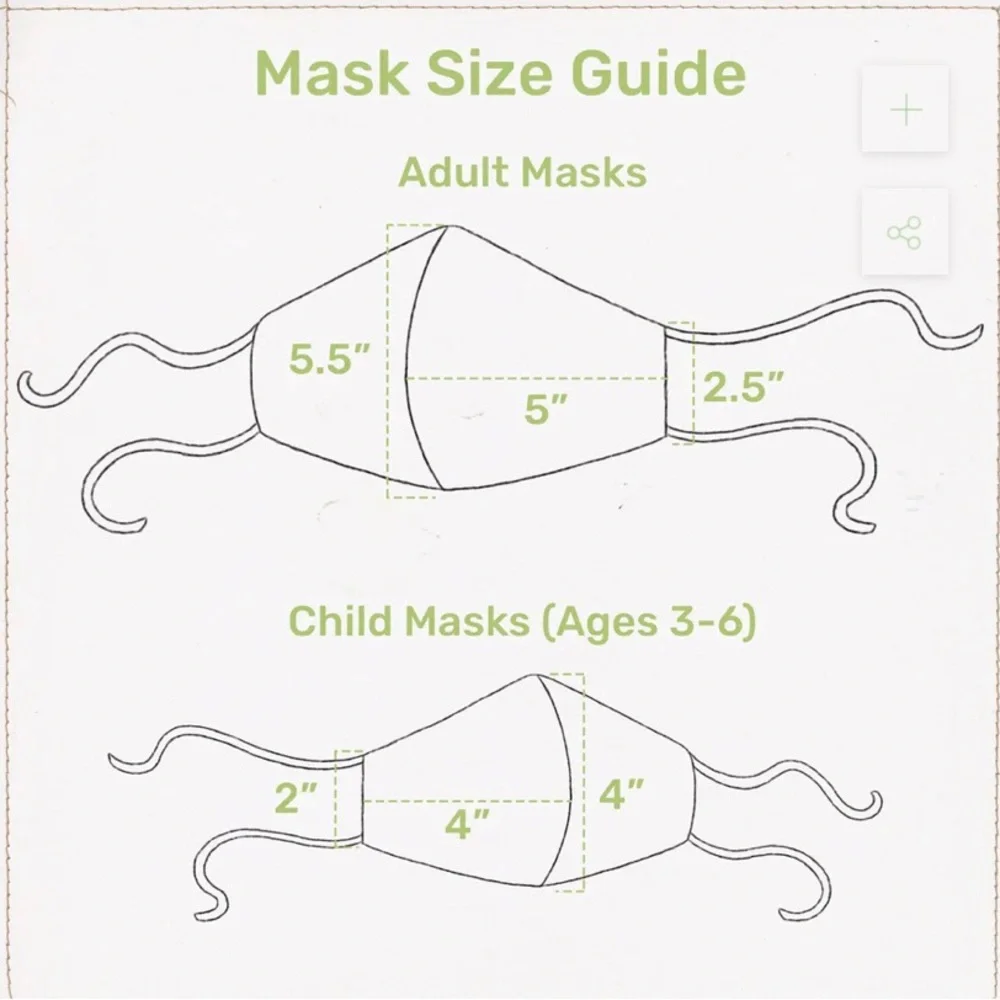 Bunnies by the Bay Mommy & Me Baa-bs matching mask